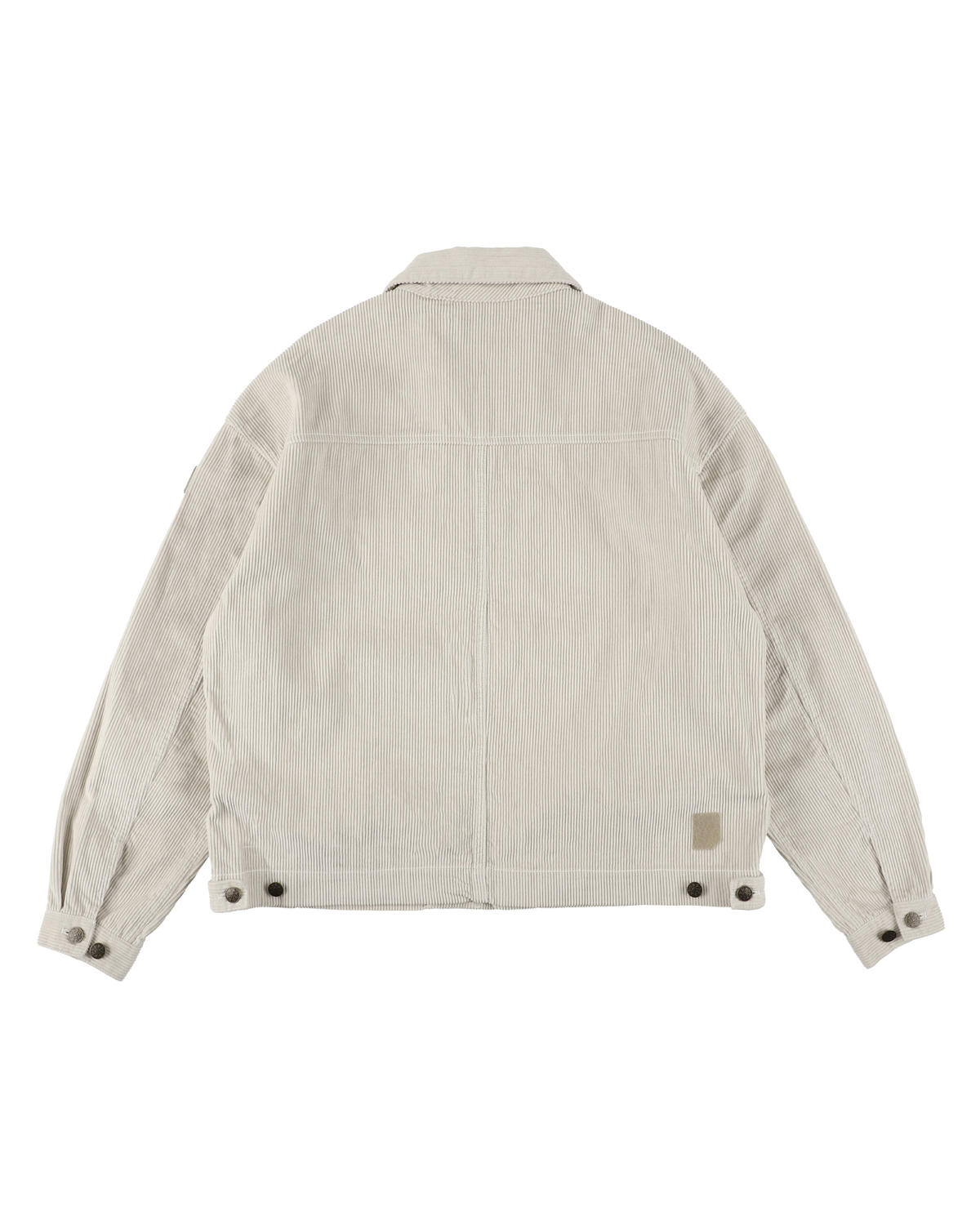LOOP FRONT CORD JACKET IVORY