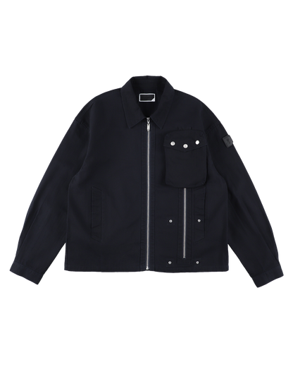 LIFT TRUCKER JACKET NAVY