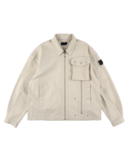 LIFT TRUCKER JACKET IVORY
