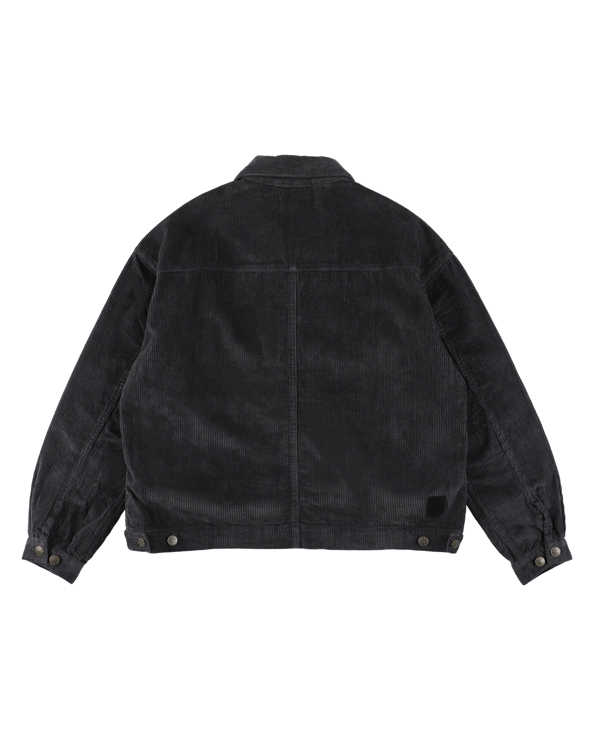 LOOP FRONT CORD JACKET CHARCOAL