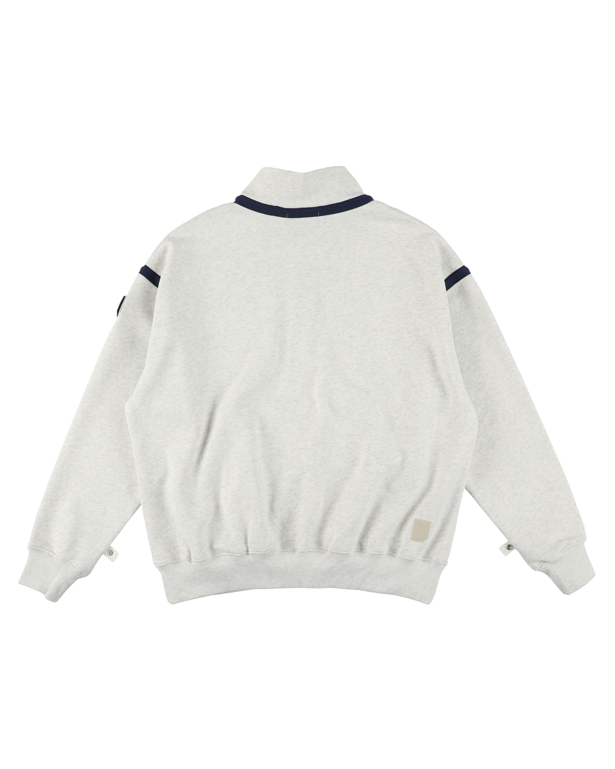 QUARTER ZIP SWEATSHIRT OATMEAL