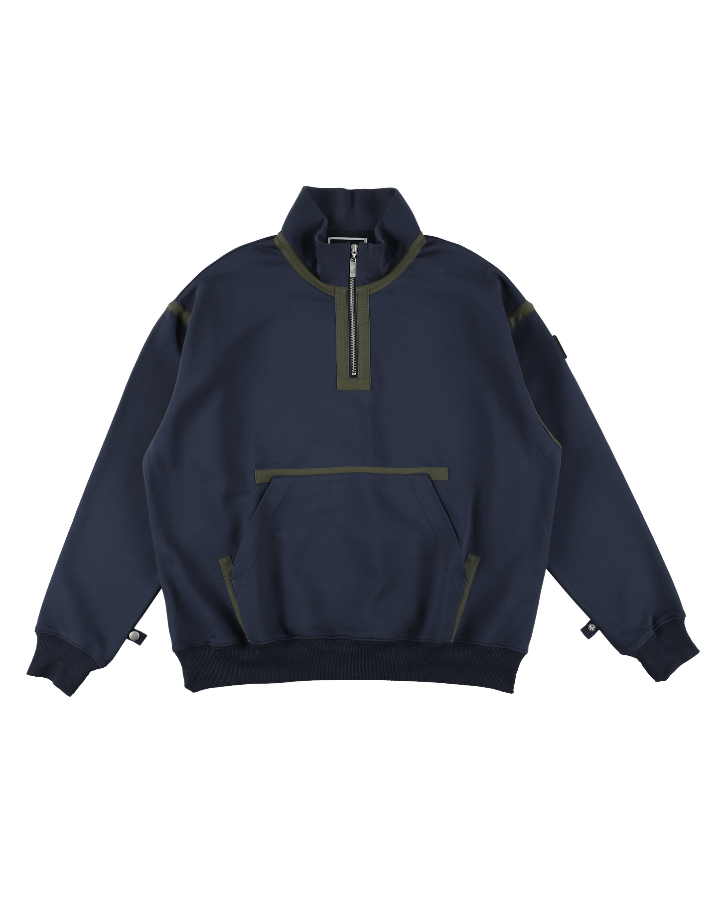 QUARTER ZIP SWEATSHIRT NAVY
