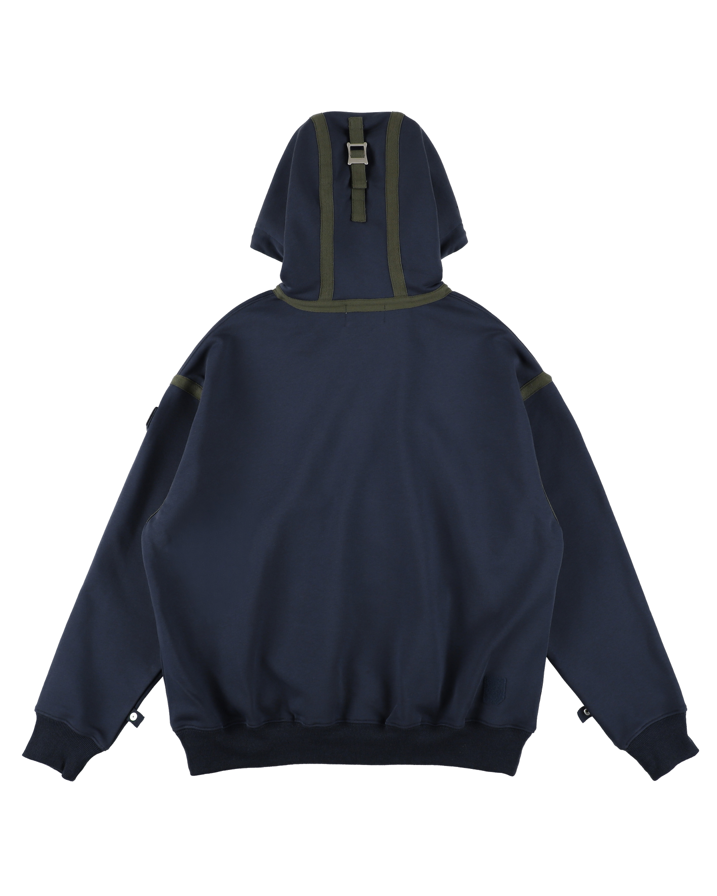 VISOR QUARTER ZIP HOODIE NAVY