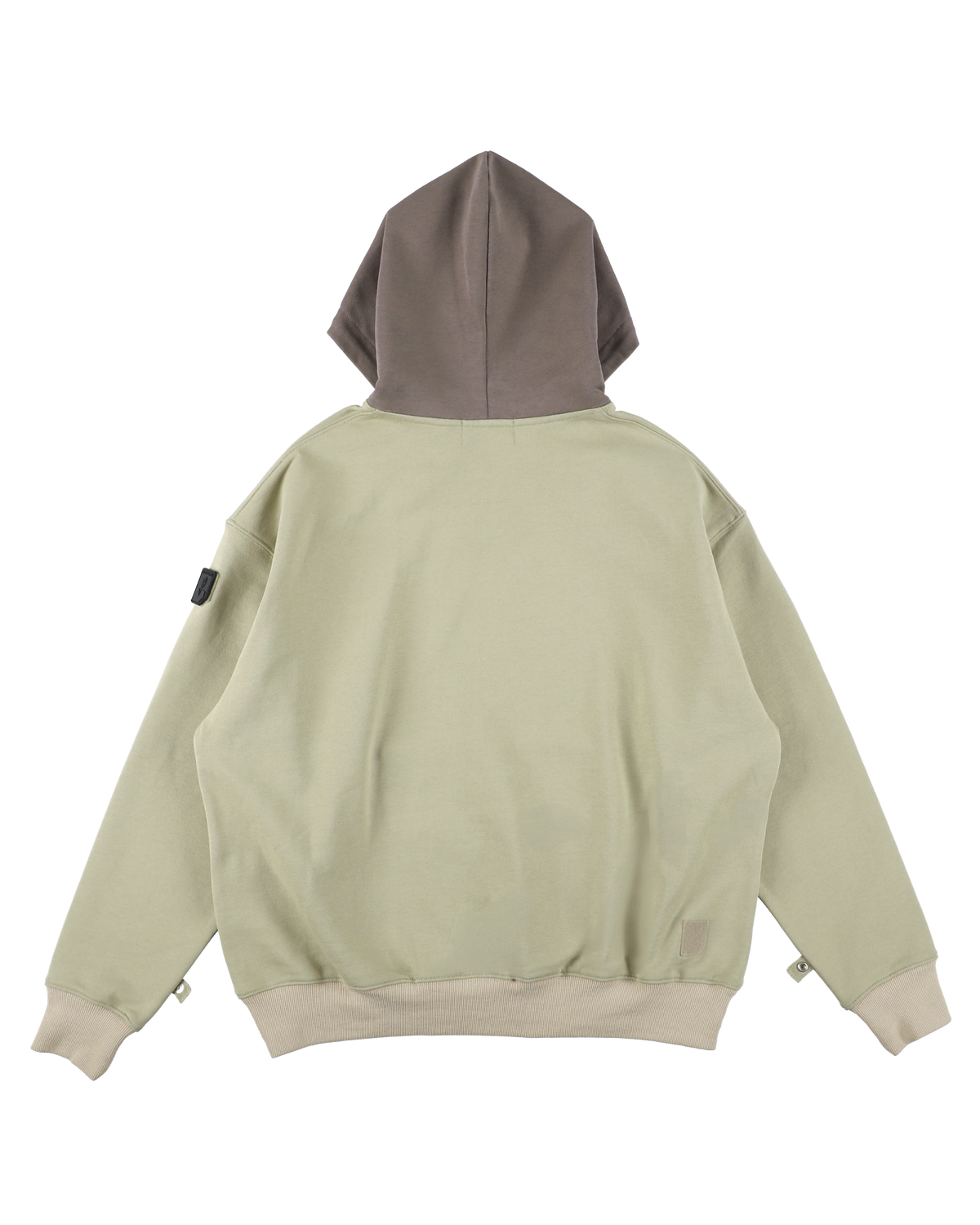 MINI ZIP HOODIE MOSS GREY