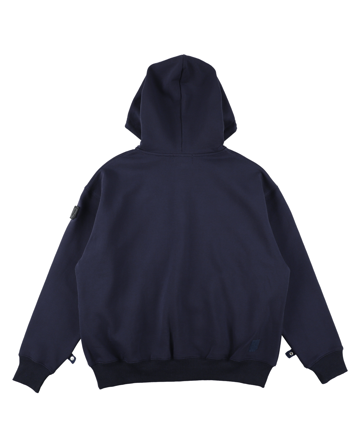 VISOR BUTTON HOODIE NAVY