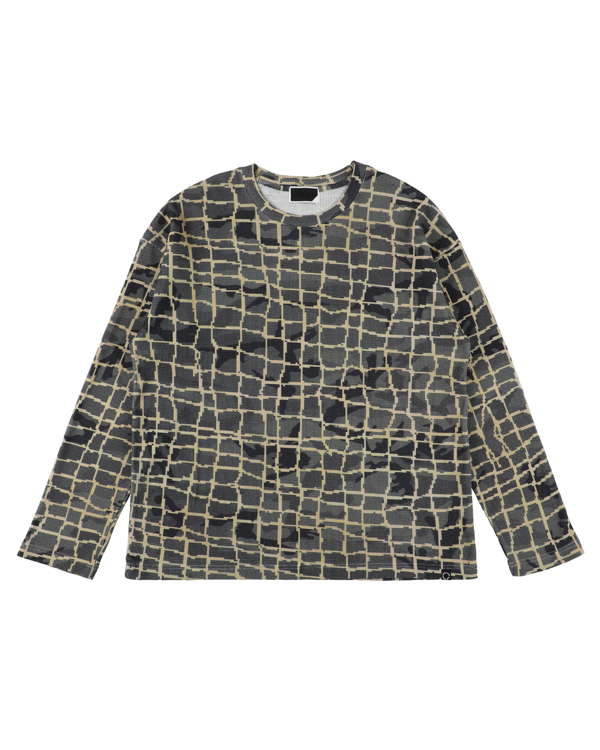 NET L/S WAFFLE THERMAL BEIGE NET – PHINGERIN