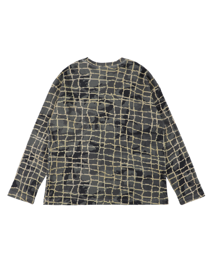 NET L/S WAFFLE THERMAL BEIGE NET