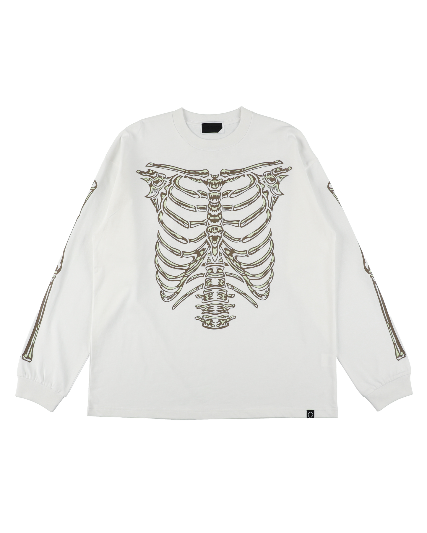 BONES L/S TEE WHITE