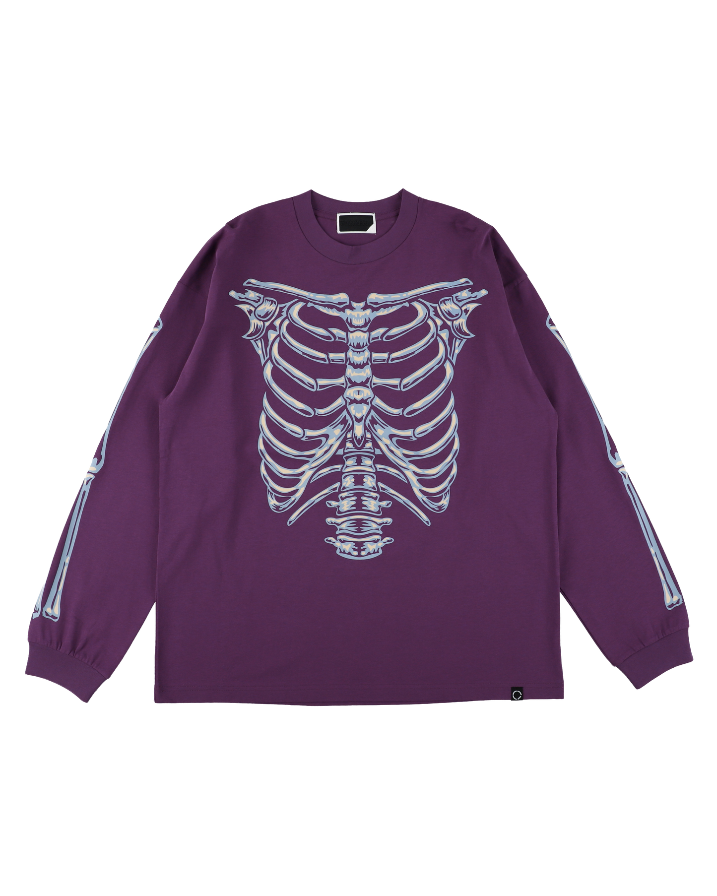 BONES L/S TEE PURPLE