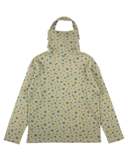 FLOWER L/S WAFFLE HEAD STRAP THERMAL BEIGE