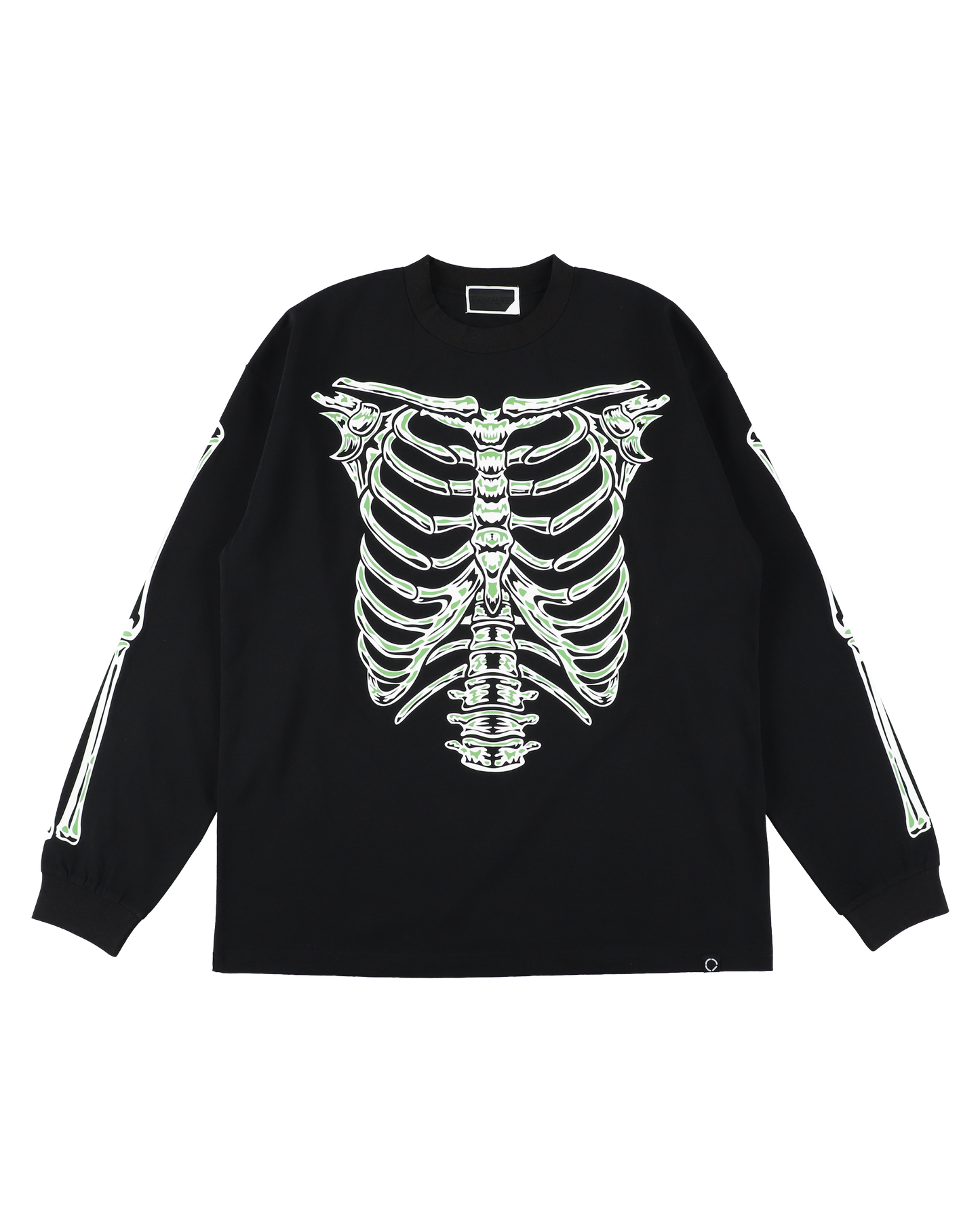 BONES L/S TEE BLACK