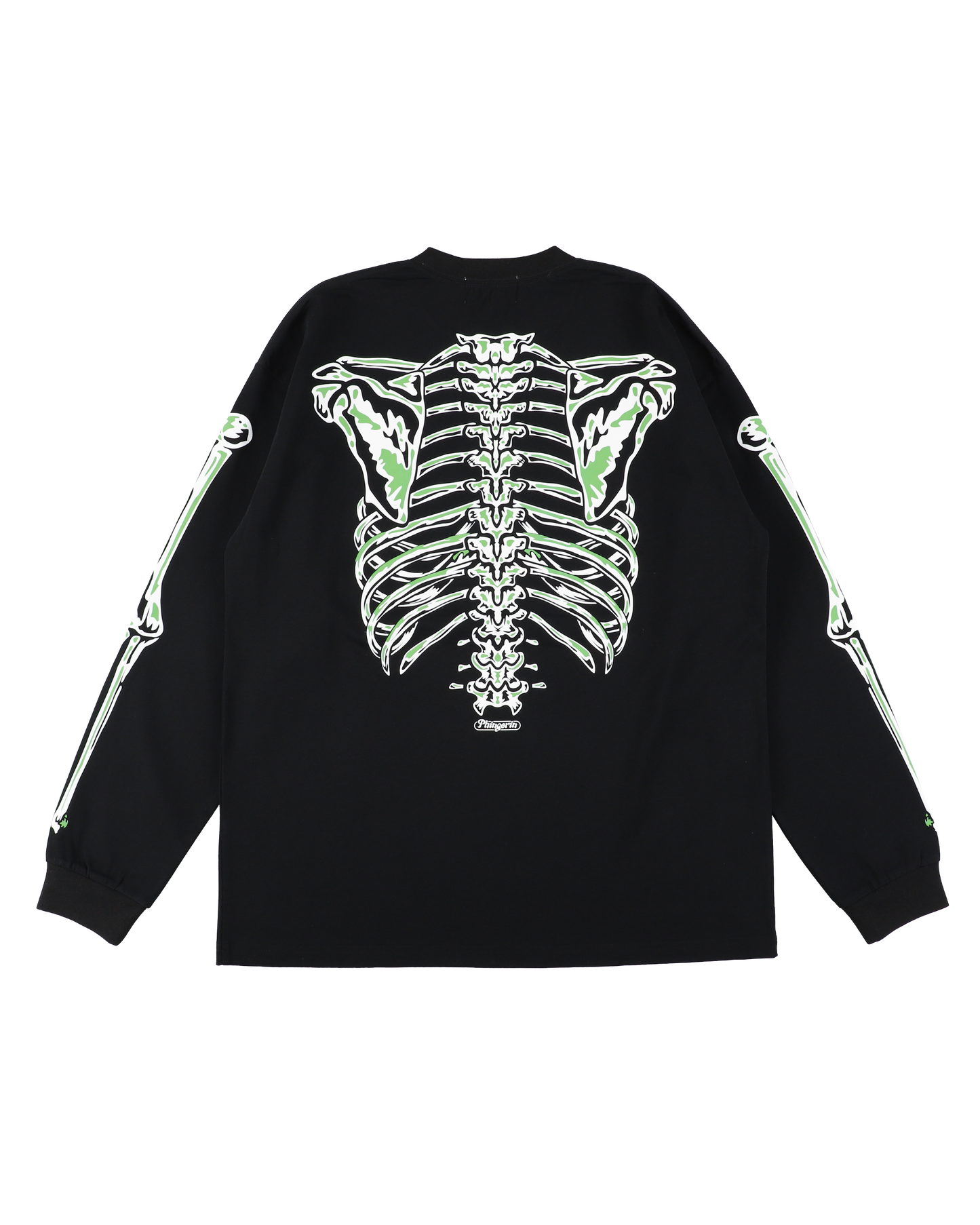 BONES L/S TEE BLACK