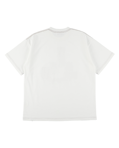 BLOCK S/S TEE WHITE