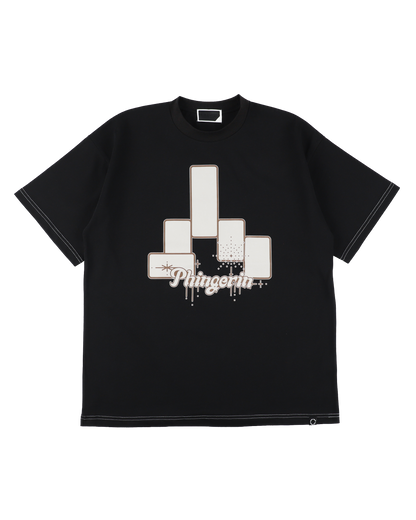 BLOCK S/S TEE BLACK