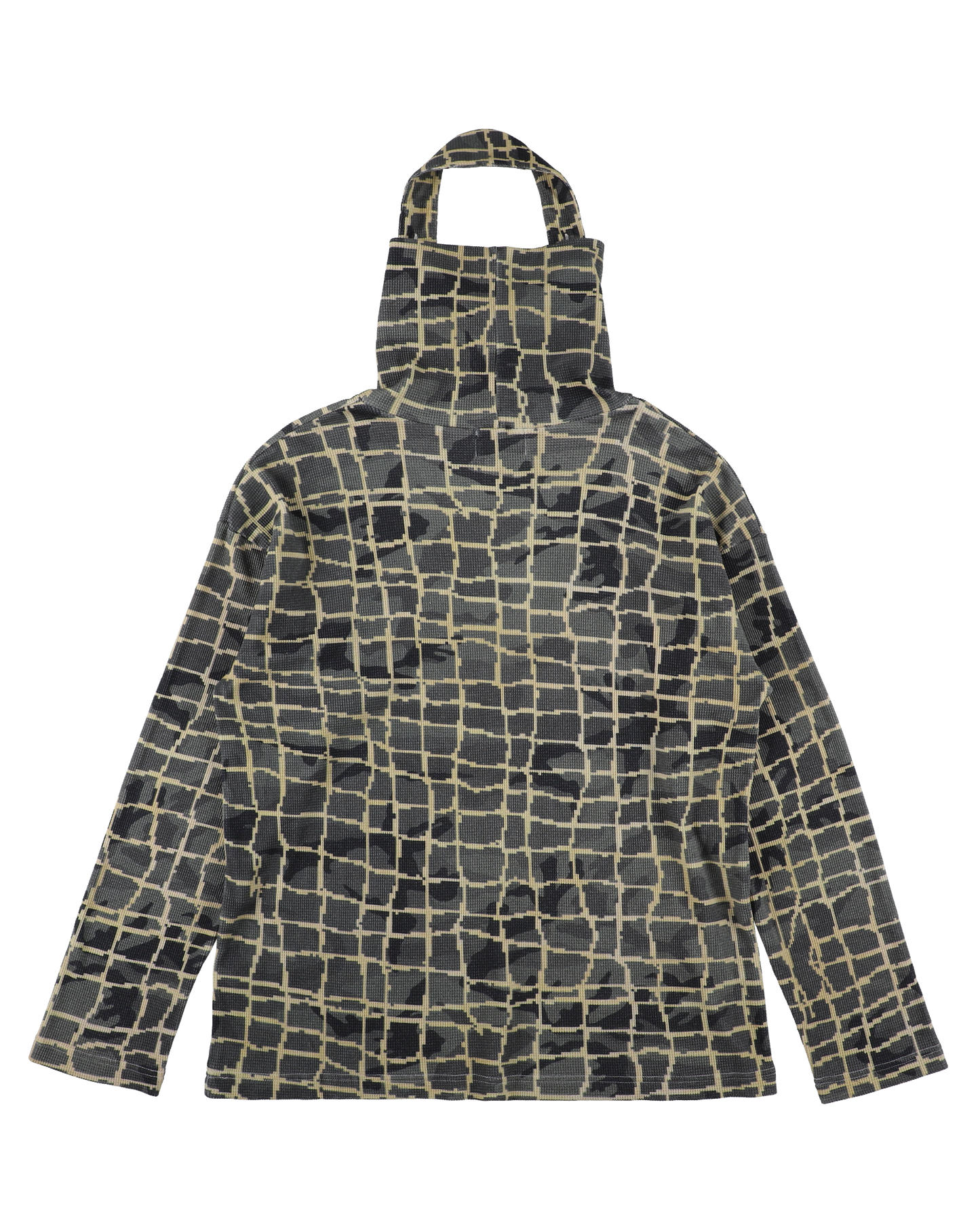NET L/S WAFFLE HEAD STRAP THERMAL BEIGE NET