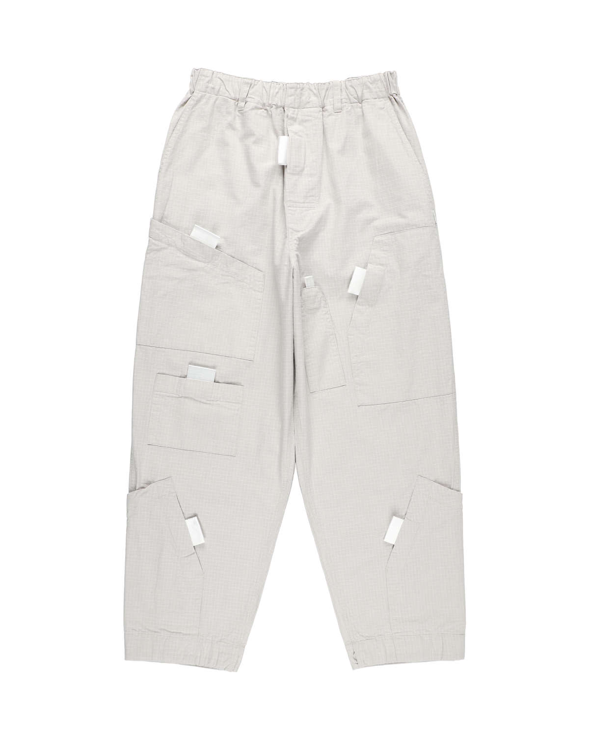 PULL TAB FLIGHT PANTS LIGHT GRAY