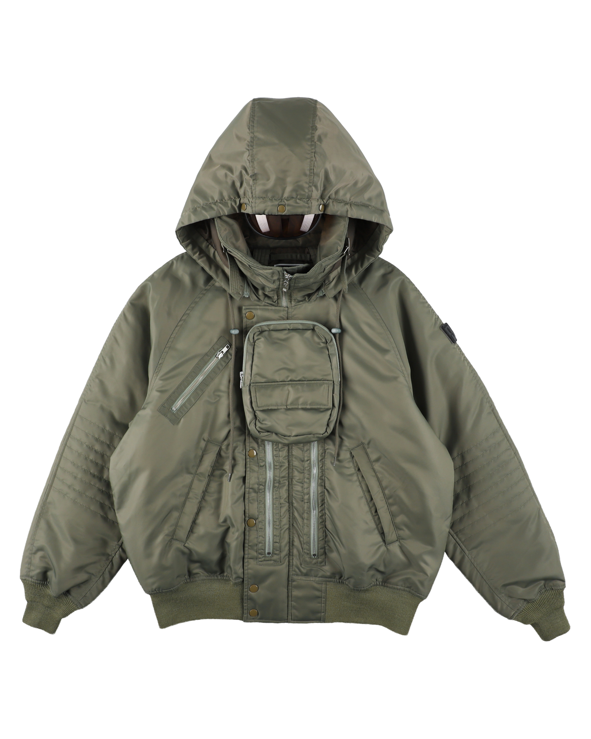 VISOR LIFT FLIGHT JACKET OLIVE