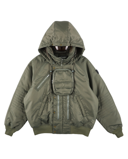 VISOR LIFT FLIGHT JACKET OLIVE