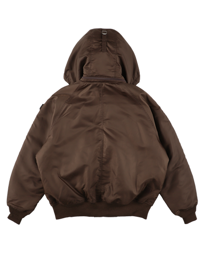 VISOR LIFT FLIGHT JACKET BROWN