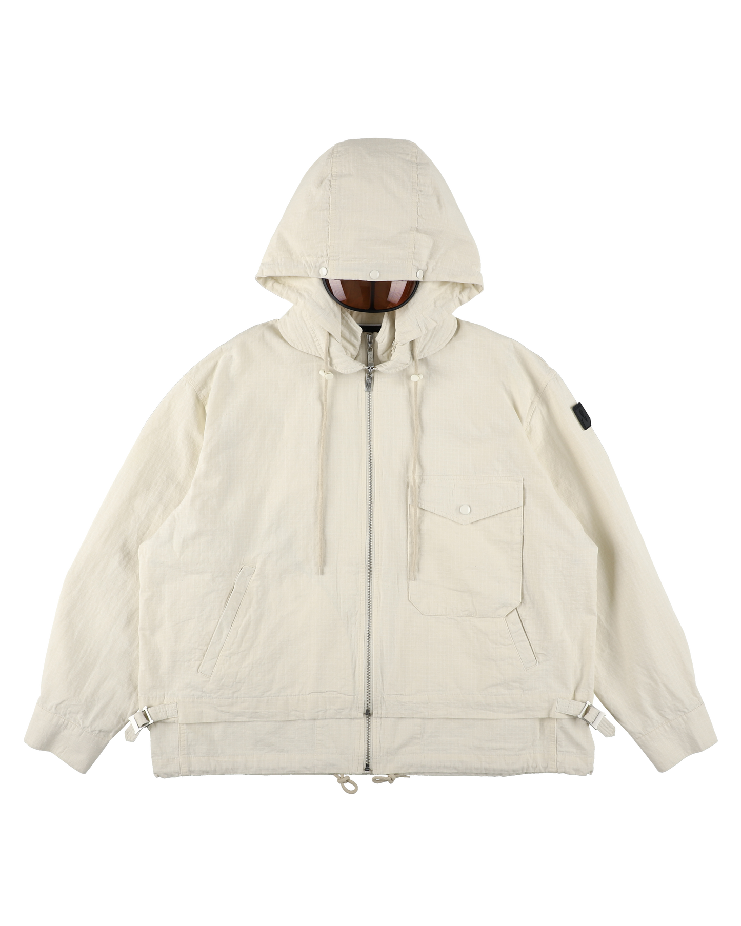 VISOR DOUBLE ZIP JACKET LIGHT IVORY