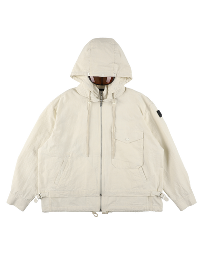VISOR DOUBLE ZIP JACKET LIGHT IVORY