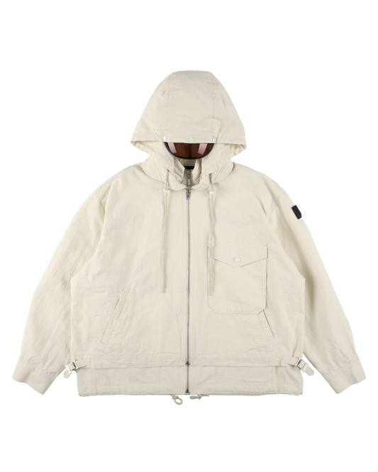 VISOR DOUBLE ZIP JACKET LIGHT IVORY