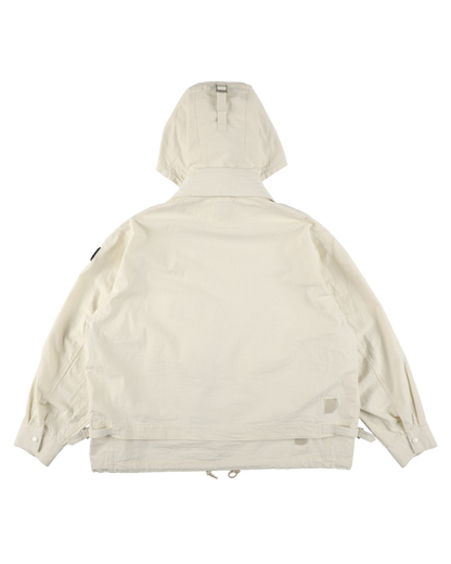VISOR DOUBLE ZIP JACKET LIGHT IVORY