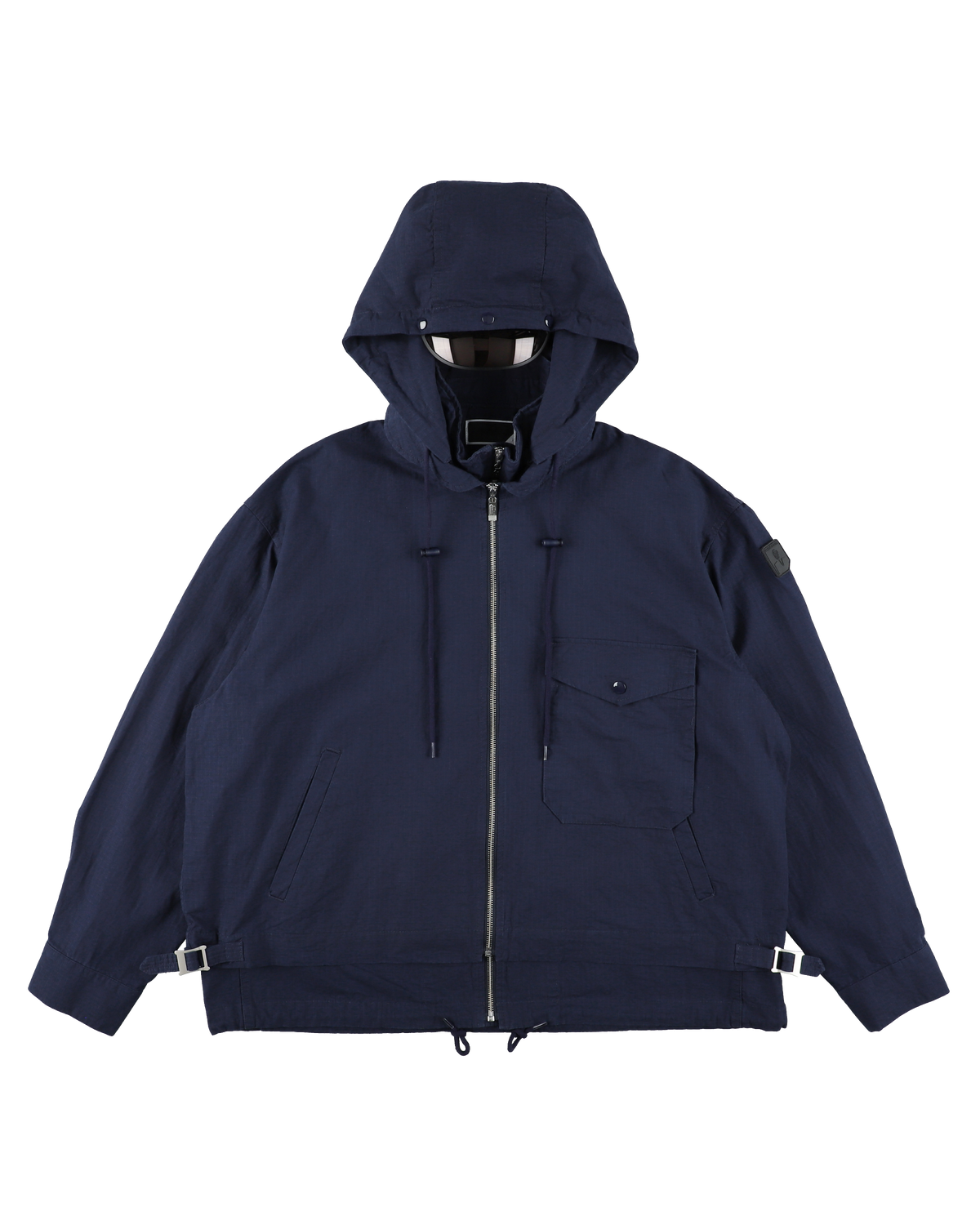 VISOR DOUBLE ZIP JACKET NAVY