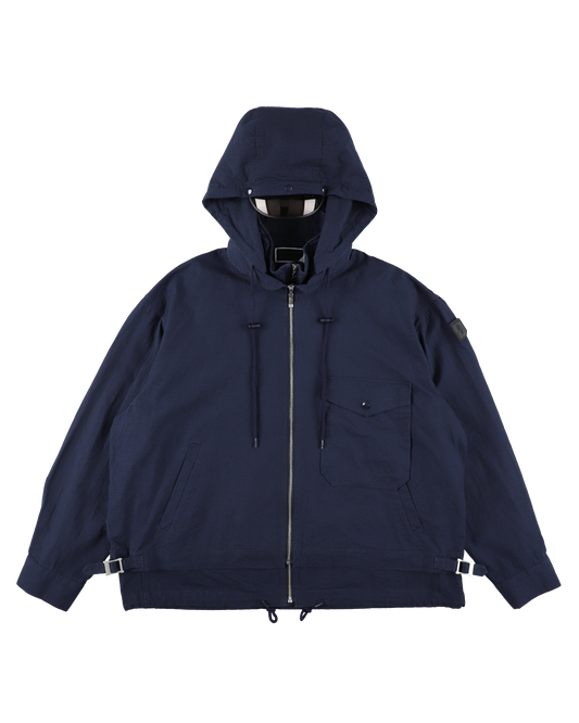 VISOR DOUBLE ZIP JACKET NAVY