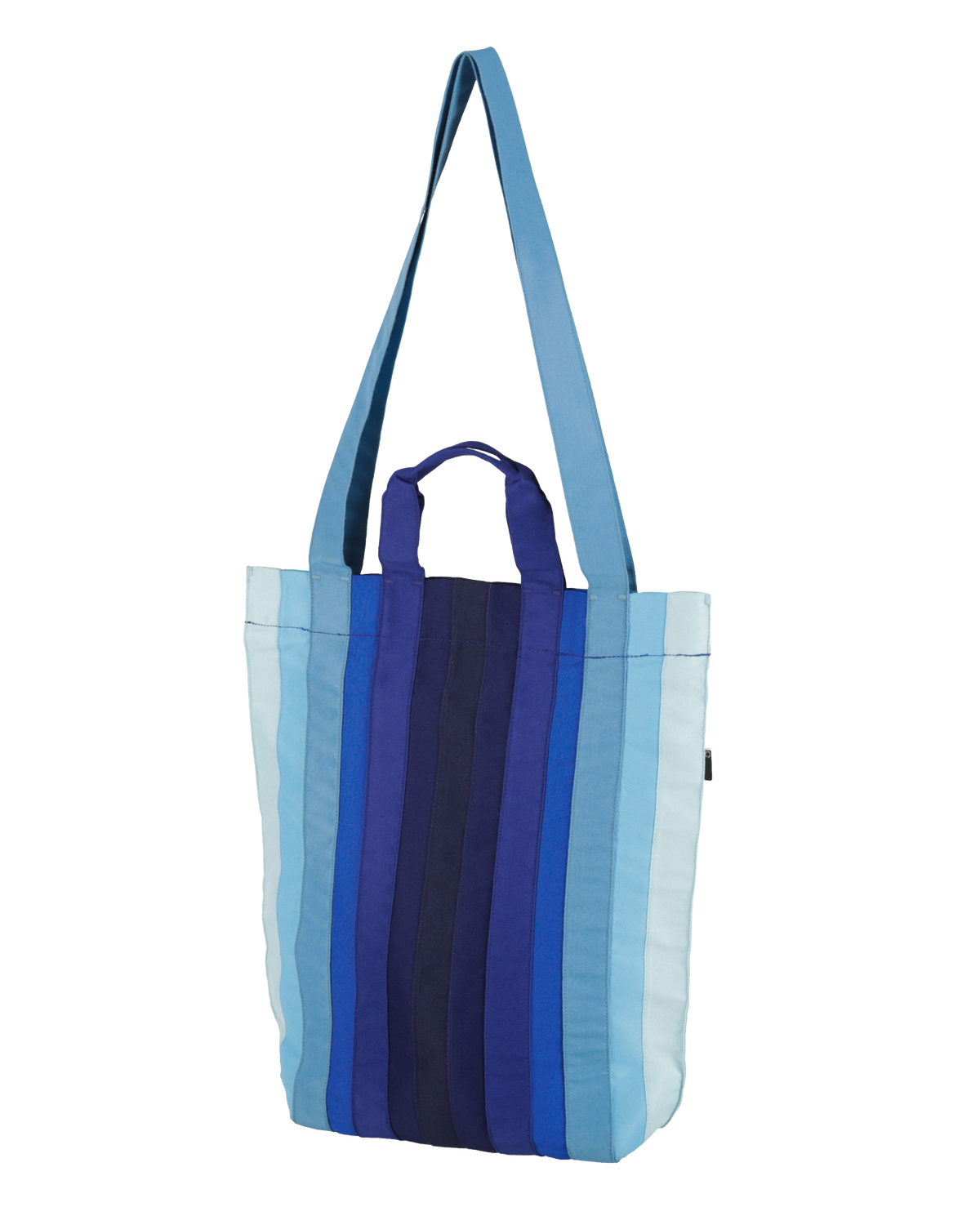 RIBBON TOTE BAG SEA BLUE