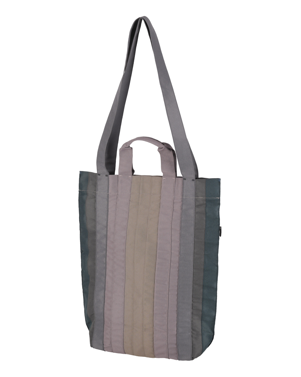 RIBBON TOTE BAG STONE GREY