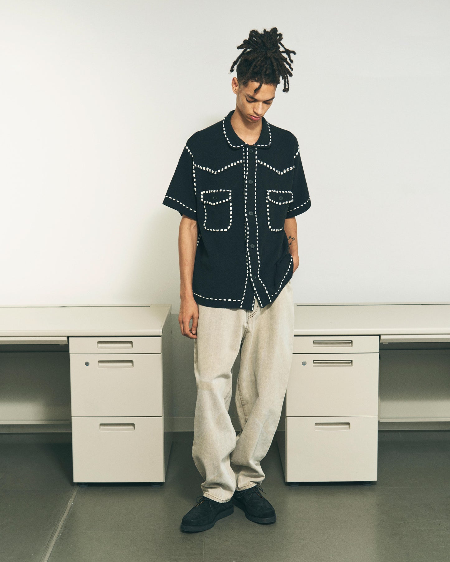 SUMMER PG1 WESTERN SHIRT BLACK