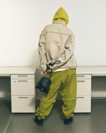 CONVERTIBLE SWEATPANTS LIME GREEN