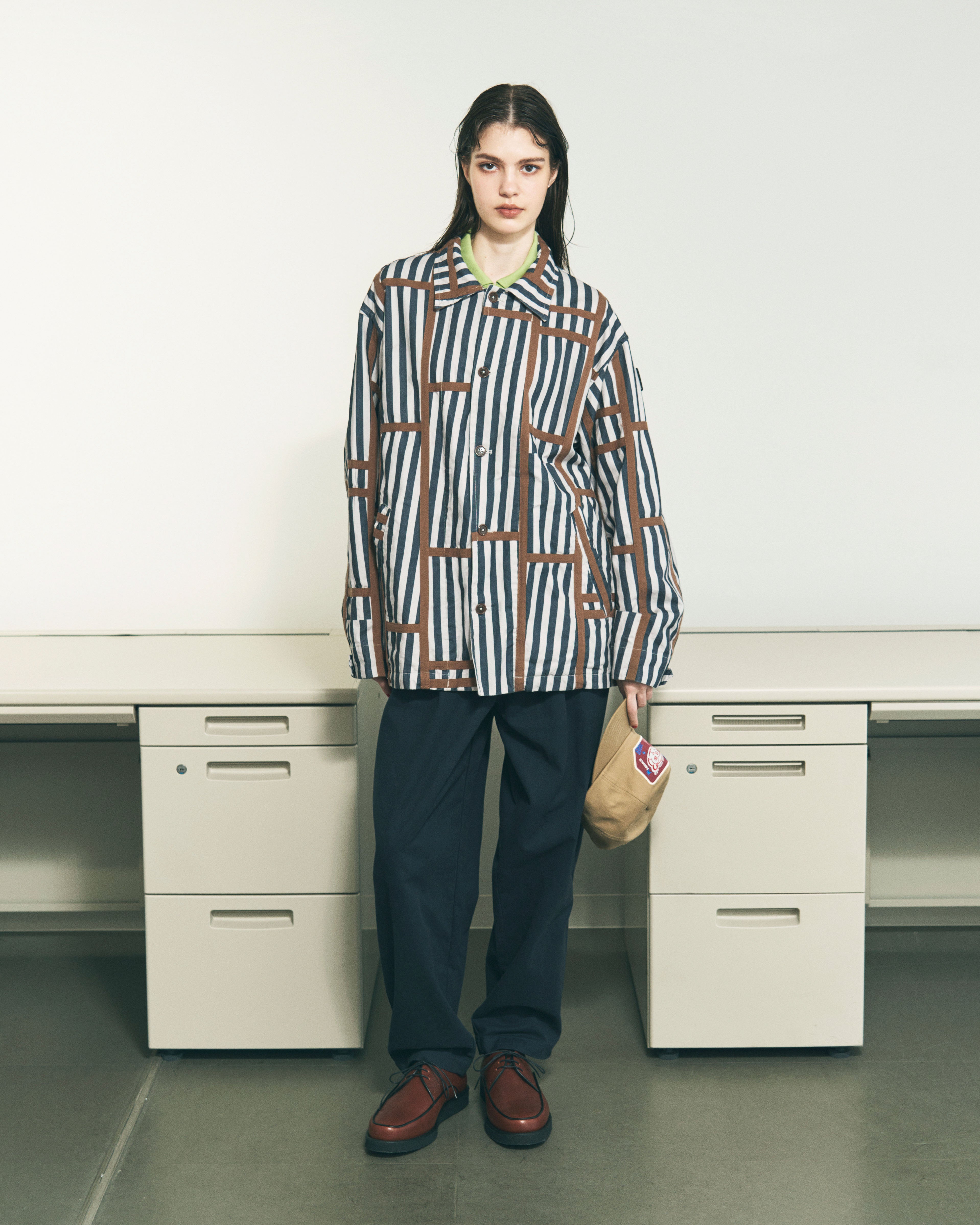TWILL PLEATED PANTS BLACK – PHINGERIN