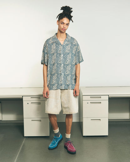 6 POCKET DENIM SHORTS LAZER NAVY