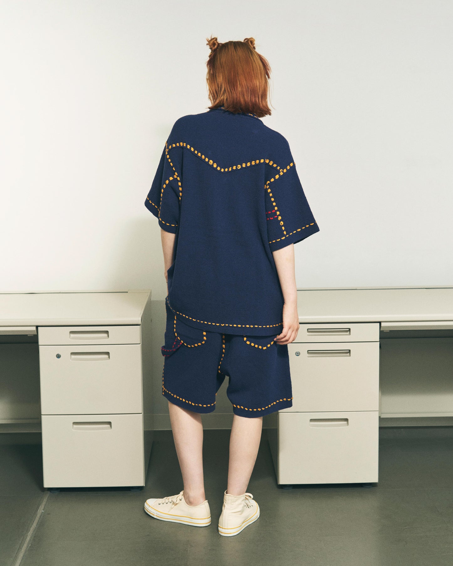SUMMER PG1 WESTERN SHIRT NAVY