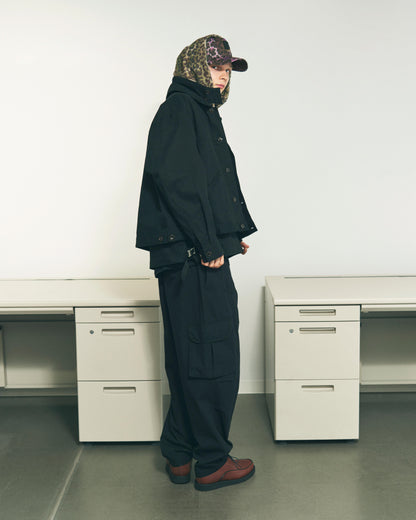 TWILL DOUBLE JACKET LIGHT BROWN