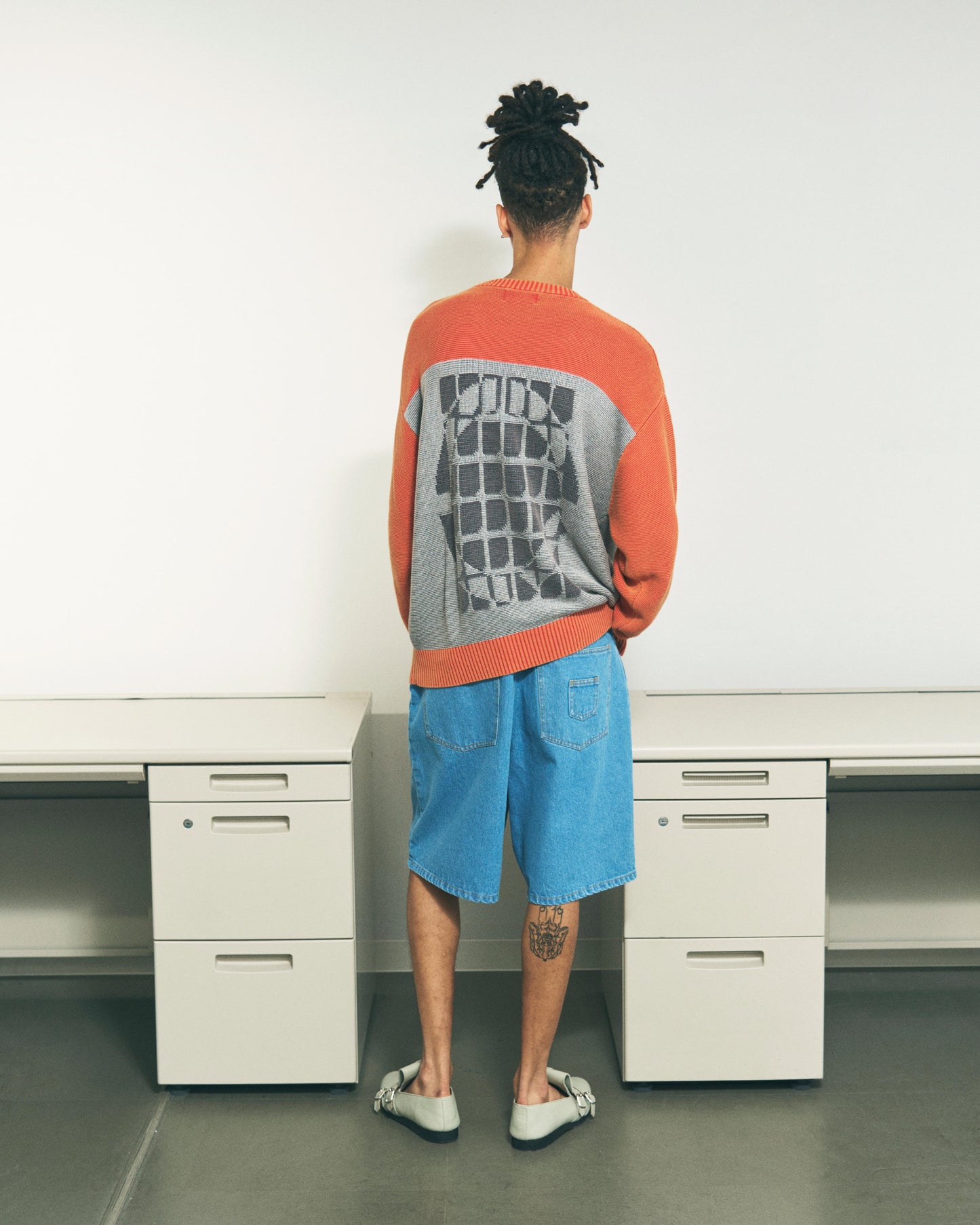 6 POCKET DENIM SHORTS BLACK