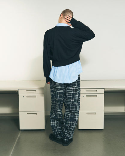 SLAB GAUZE KNIT BOLERO OFF WHITE
