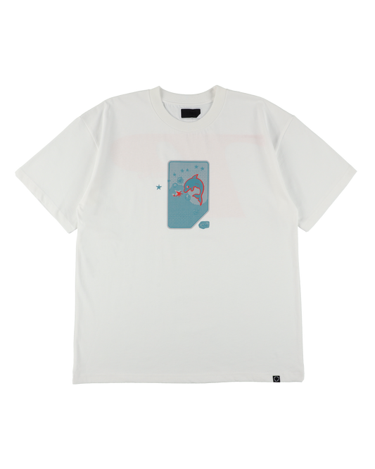 ME & MY DOLPHIN T-SHIRT WHITE