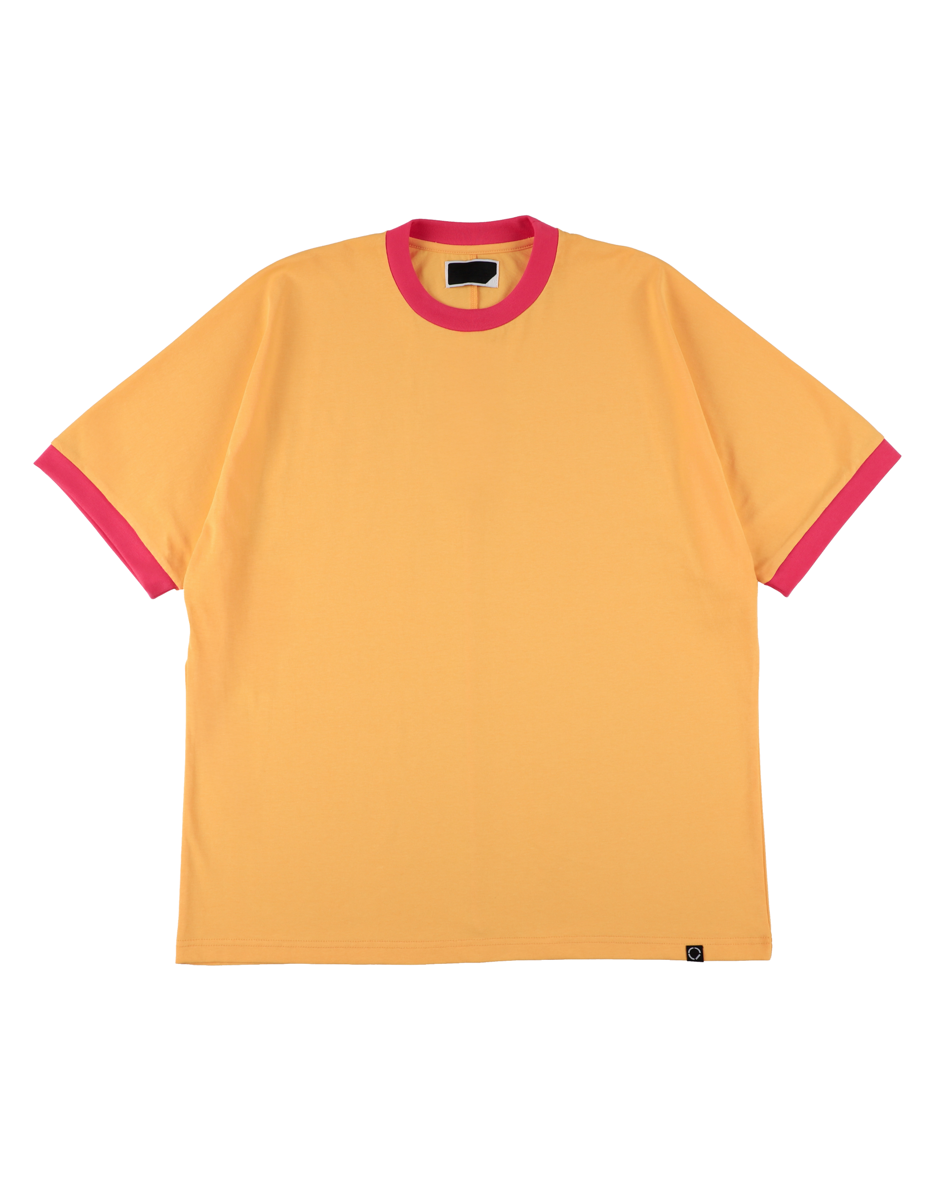 MONO SEAM RINGER T-SHIRT ORANGE x PINK – PHINGERIN