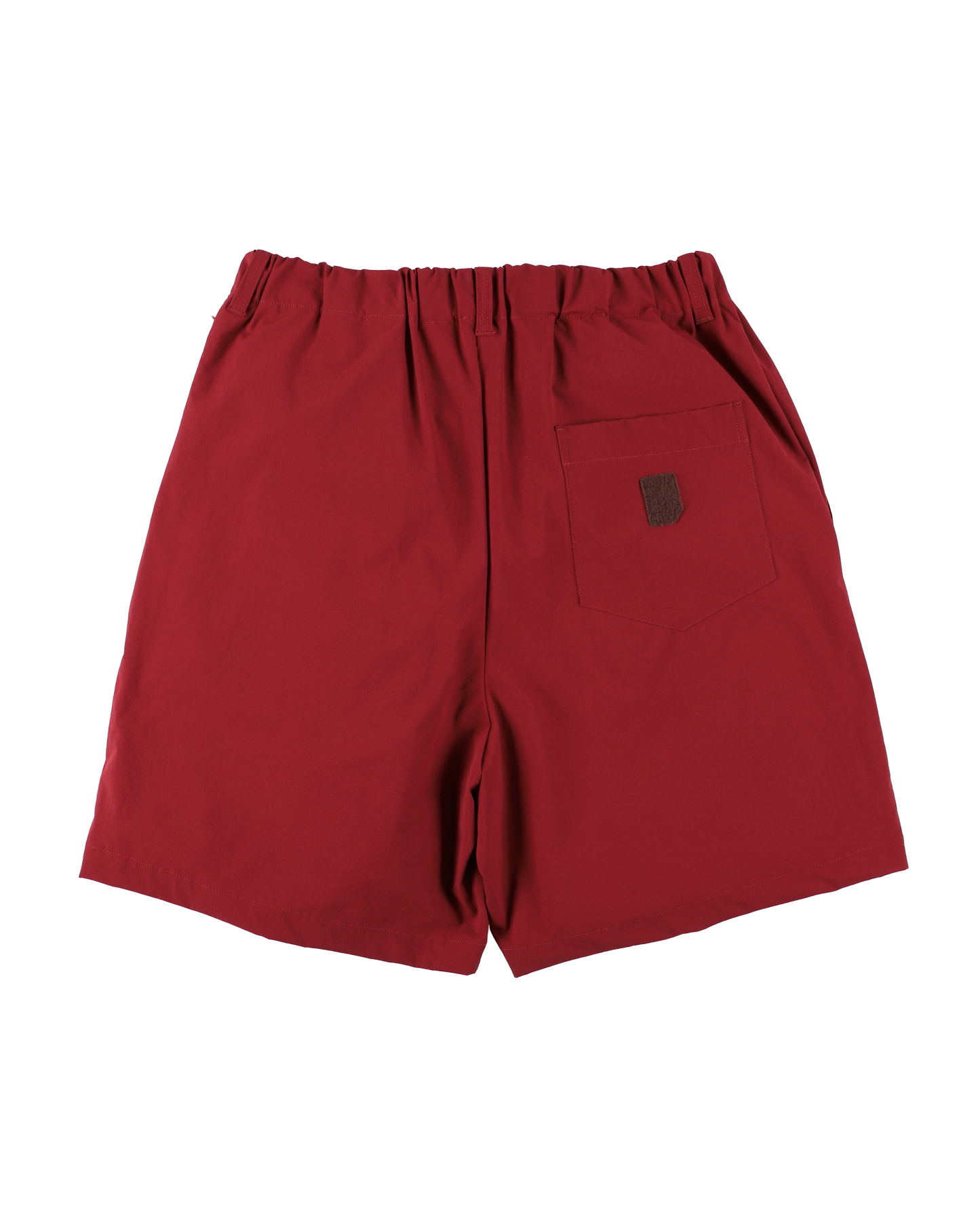 NYLON RIPSTOP SHORTS BURGUNDY