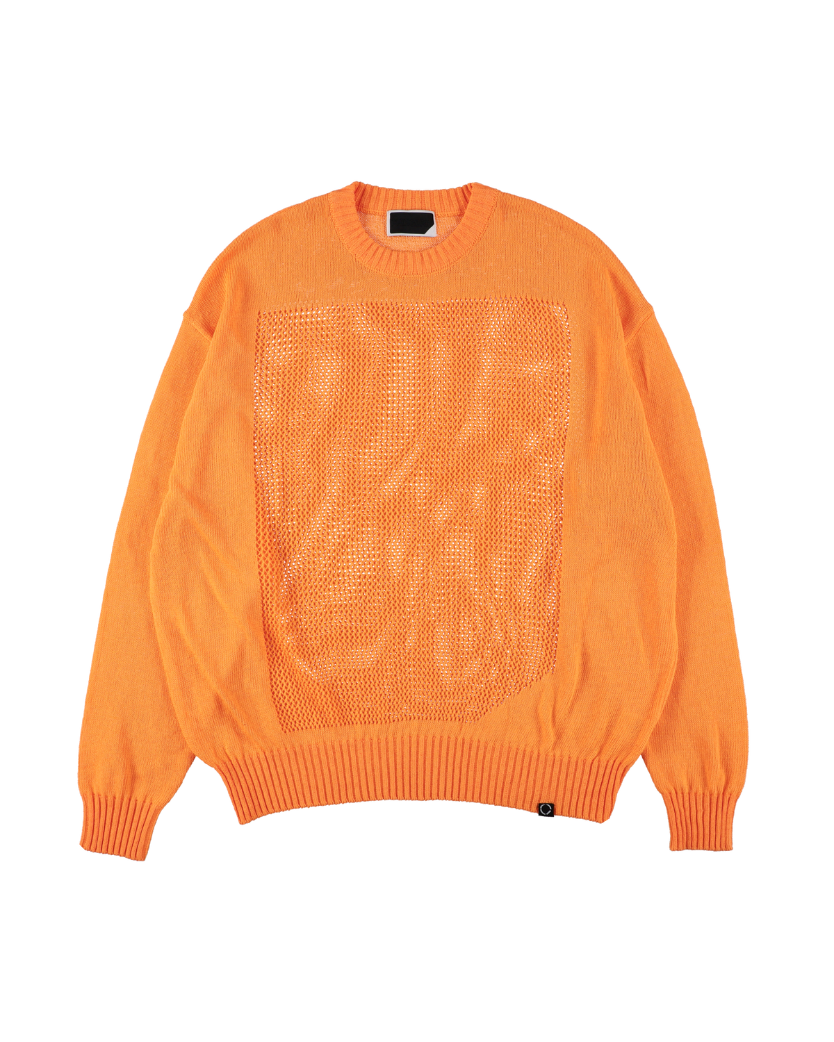Window Sweater WINDOW WEB SWEATER ORANGE – PHINGERIN