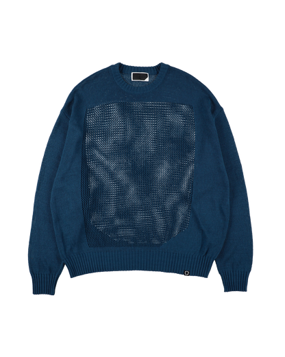 WINDOW WEB SWEATER NAVY