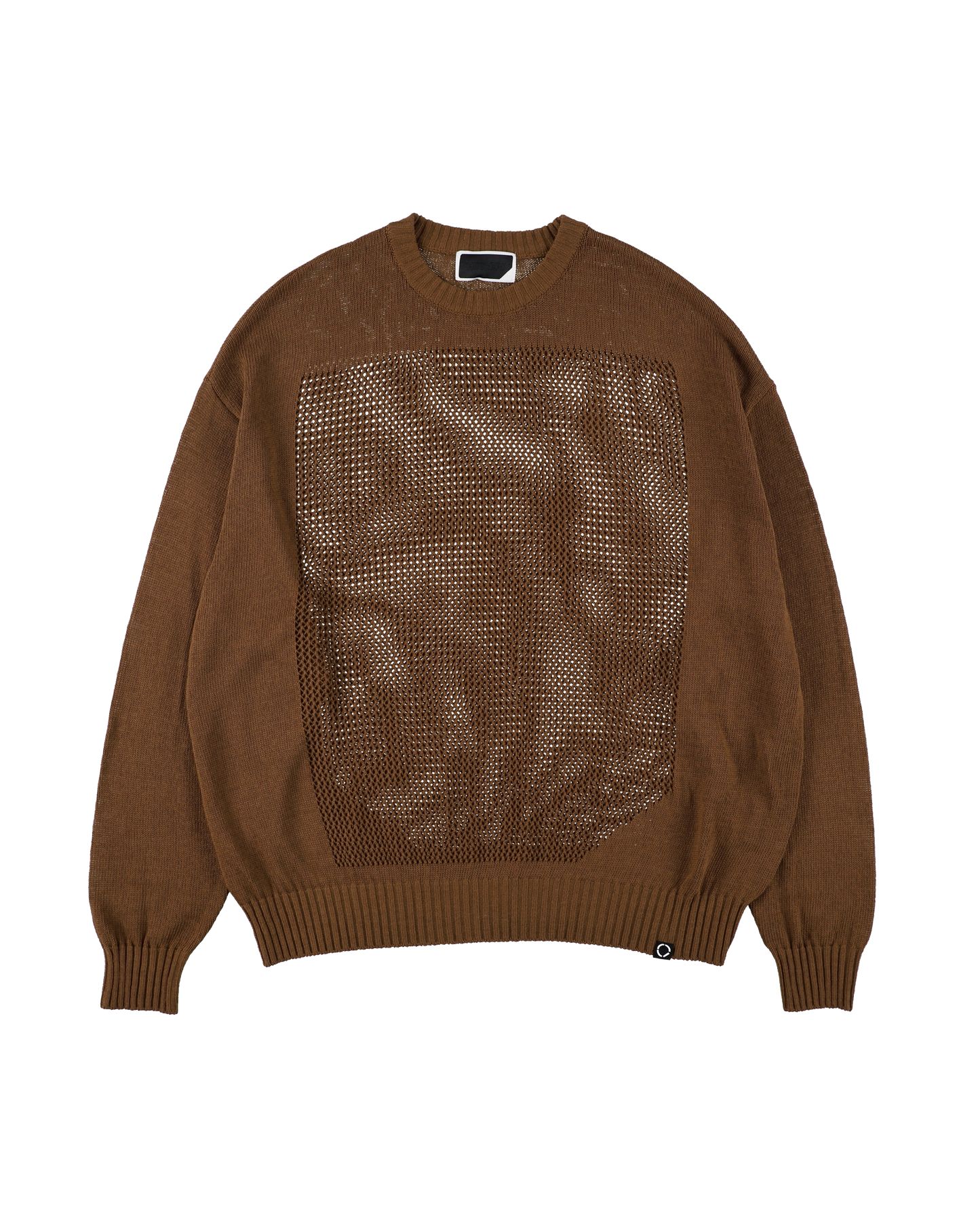 WINDOW WEB SWEATER BROWN