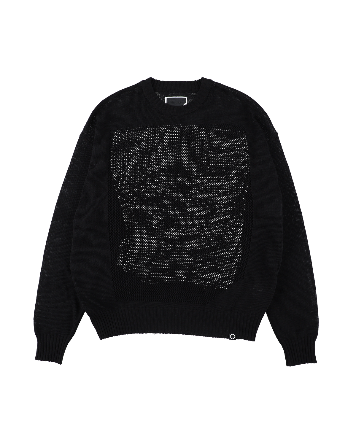 WINDOW WEB SWEATER BLACK – PHINGERIN