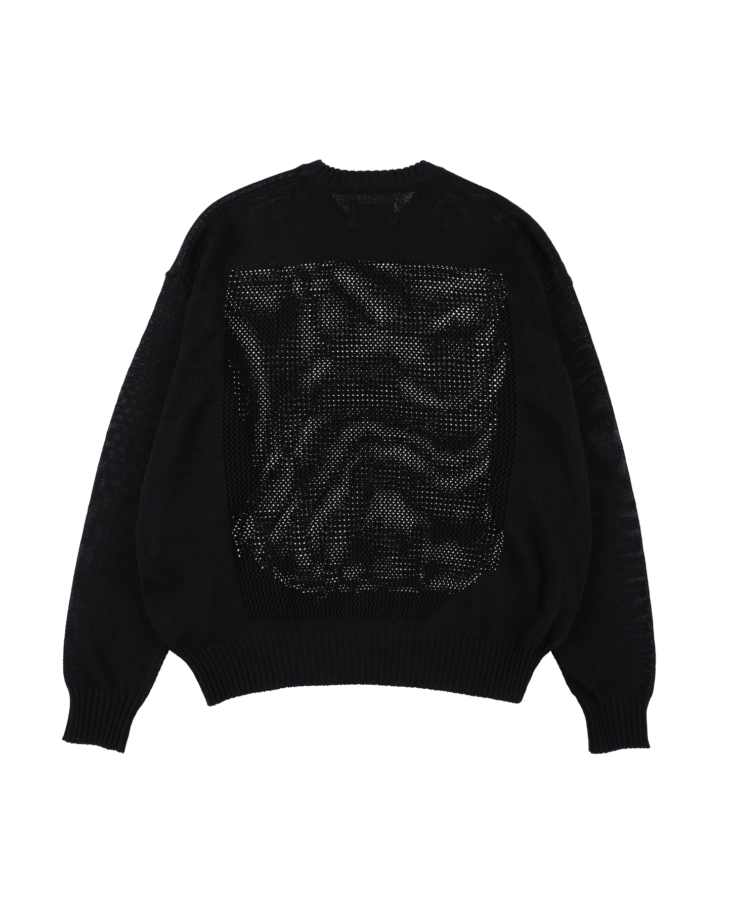 WINDOW WEB SWEATER BLACK