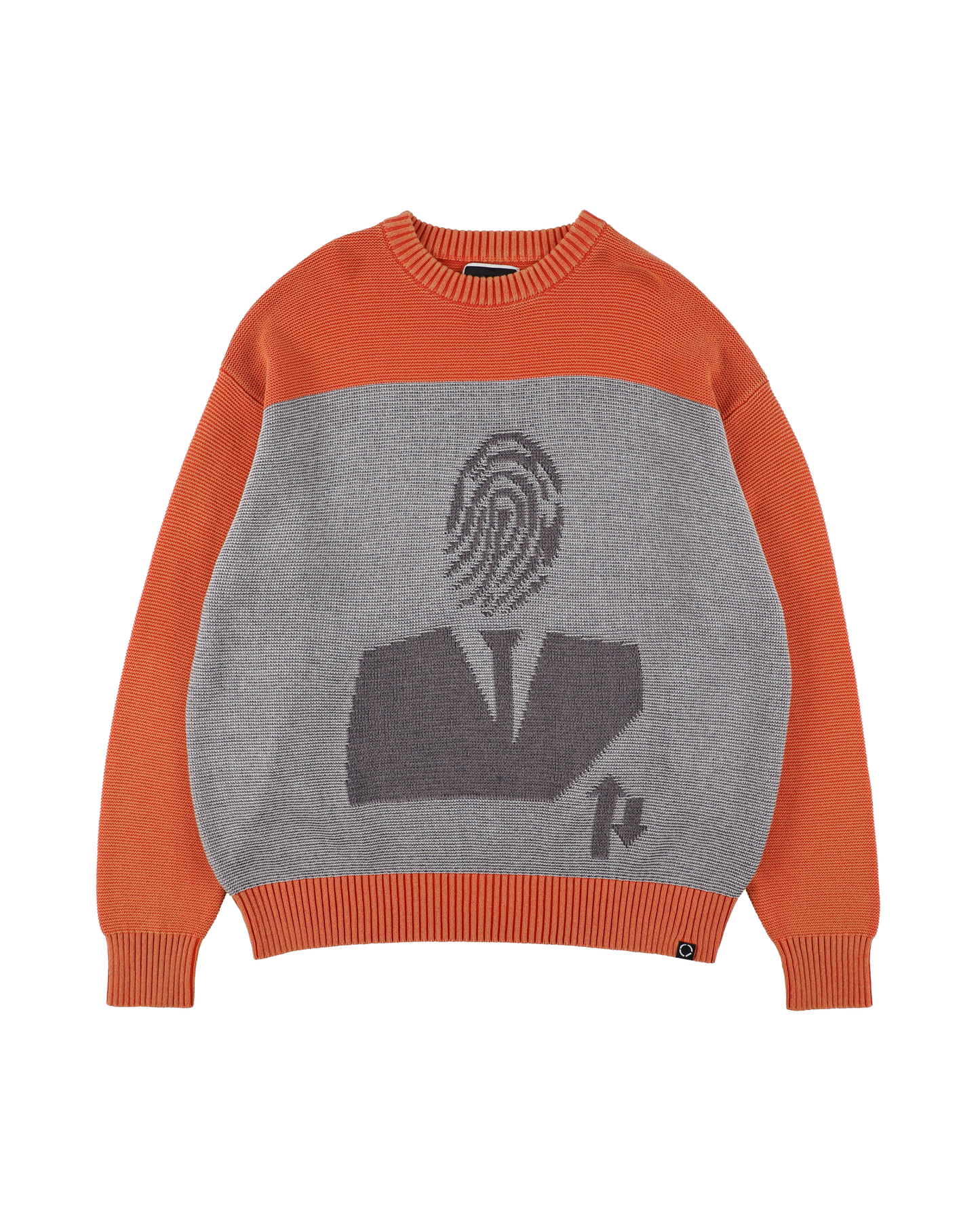 AGENT KNIT SWEATER WASHED OLD RED