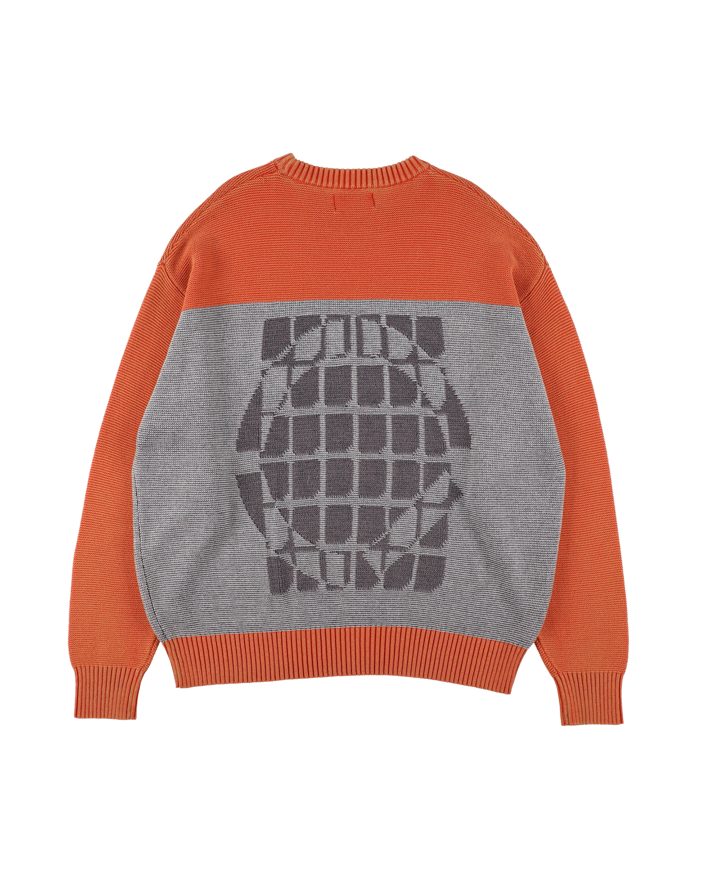 AGENT KNIT SWEATER WASHED OLD RED