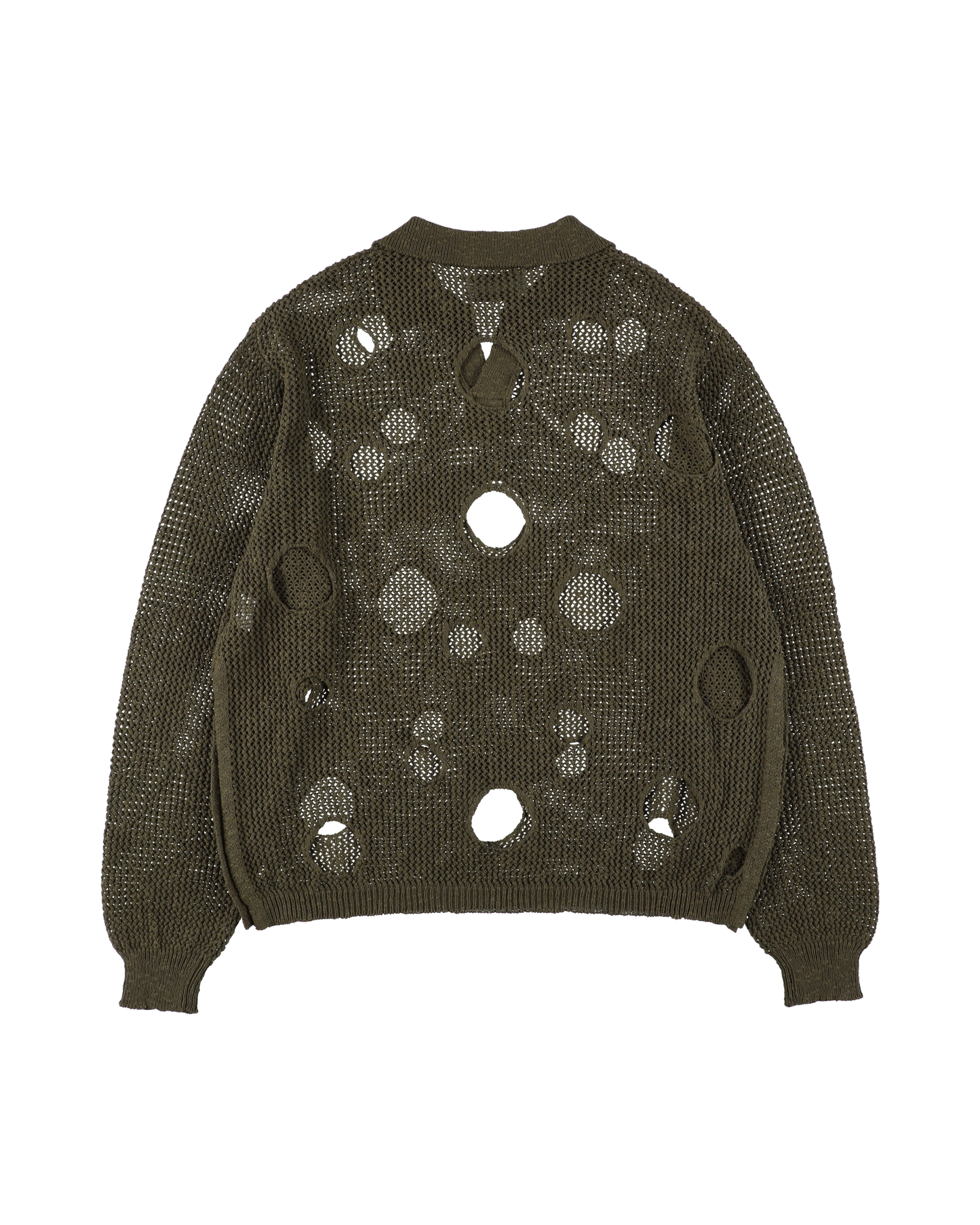 HOLE KNIT SKIPPER OLIVE DRAB